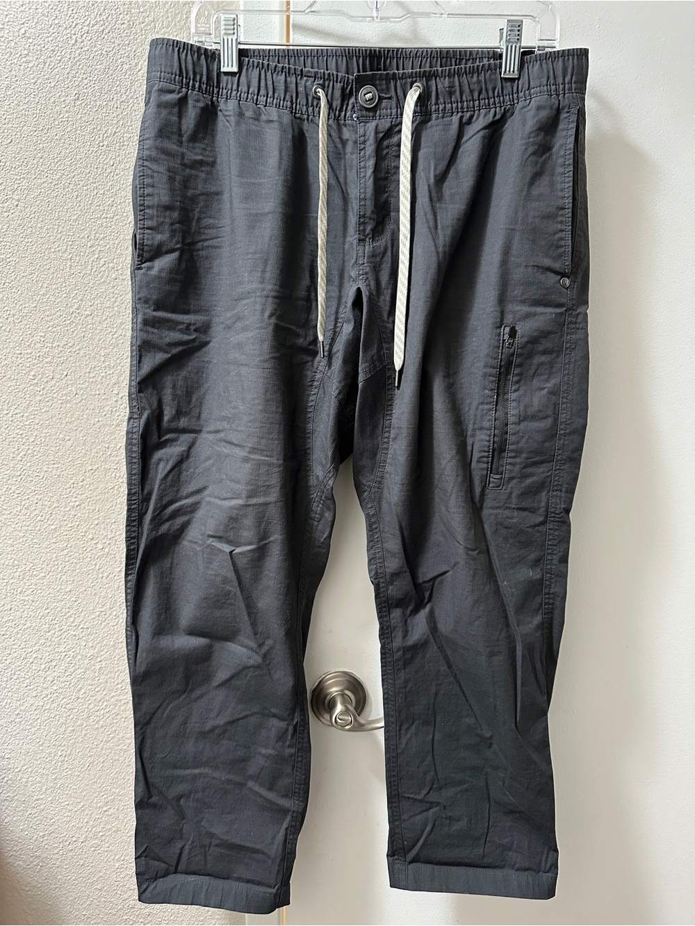 Vuori Blue Cargo Drawstring Pants